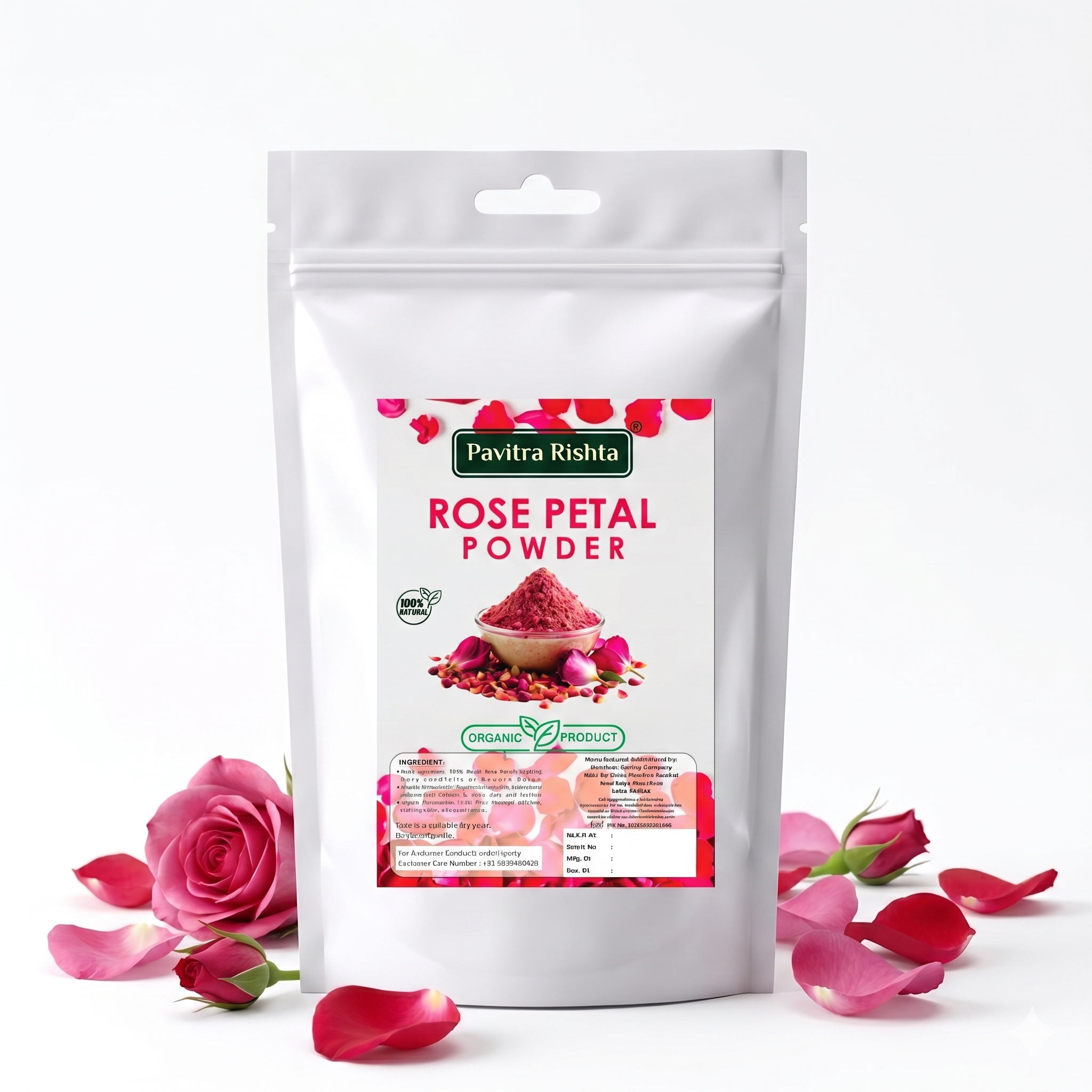rose powder