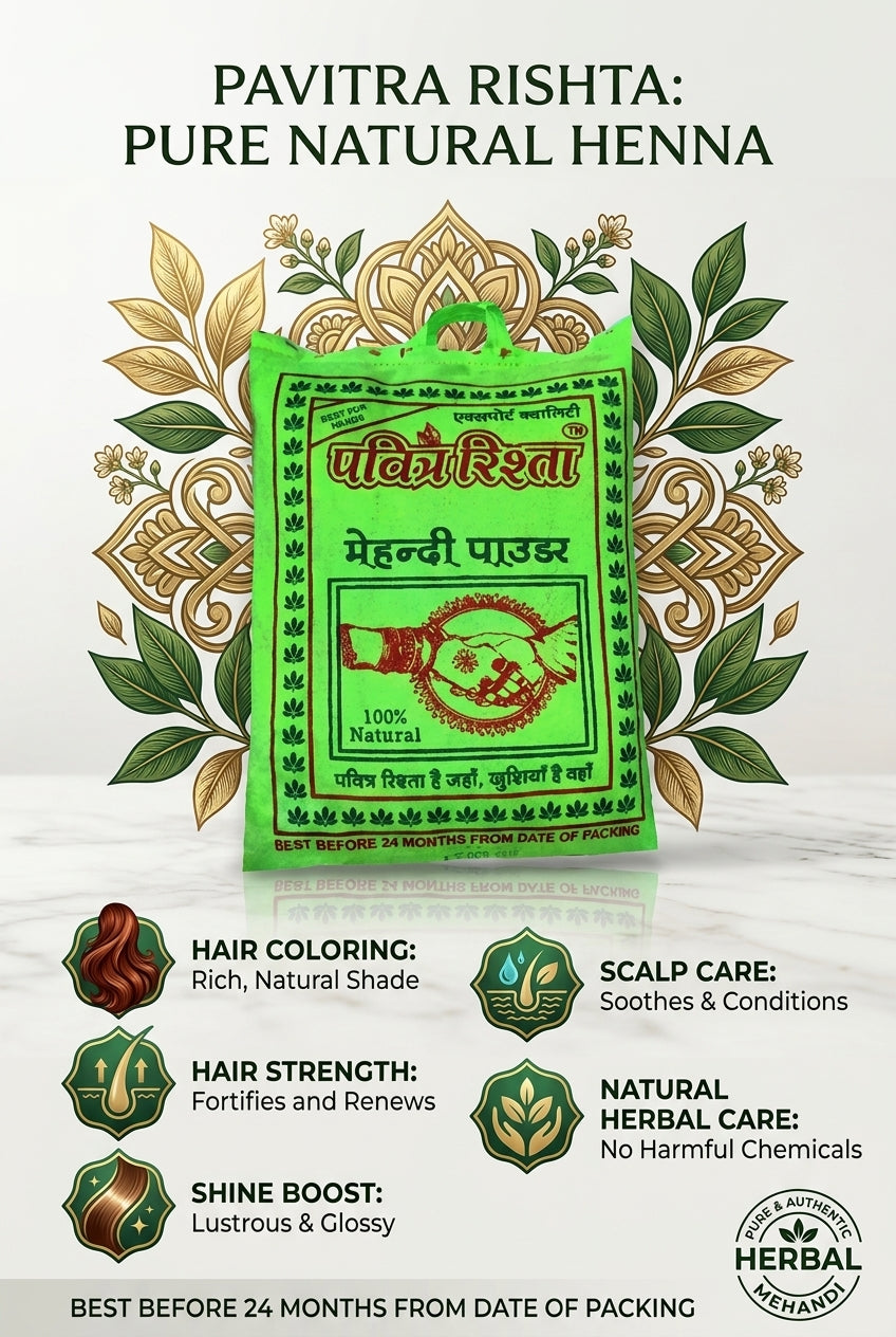 cloth bag henna powder